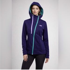 NWOT The North Face double zipper thatch hoodie - size medium